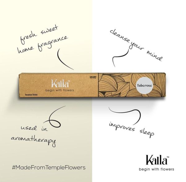 KALLA : Tuberose Incense Sticks - Image 2