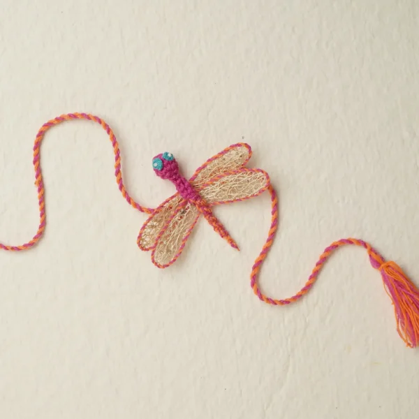 Satatyug Seed Rakhi: Dragonfly Aqua - Image 3