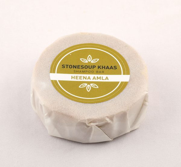 Stonesoup Khaas : Heena Amla Shampoo Bar - Image 3