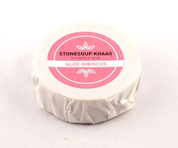 Stonesoup Khaas : Aloe Hibiscus Shampoo Bar