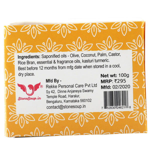 Stonesoup Khaas : Wild Turmeric Soap - Image 3