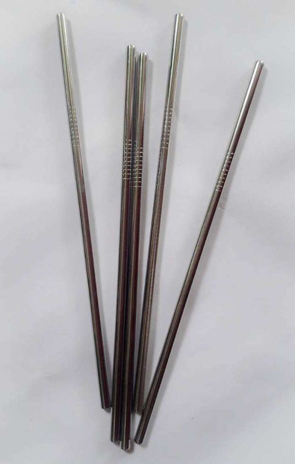 Kamarkattu: Stainless Steel Straw – Straight