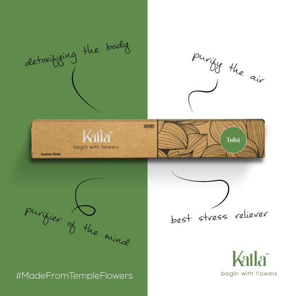 KALLA : Tulsi Incense Sticks - Image 3